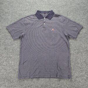 Chaps‎ Ralph Lauren Polo Shirt Mens Large Checkered Y2K Golf Preppy Casual